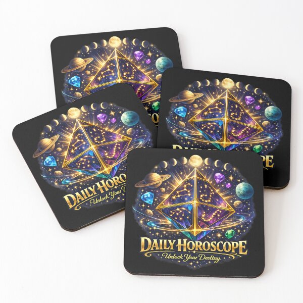 Item preview, Daily Horoscope Crystal Destiny | Zodiac Constellation Astrology Art designed and sold by irfanshikh.