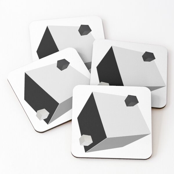 Item preview, Cubed Yin Yang 2 designed and sold by Good Bad Bot.