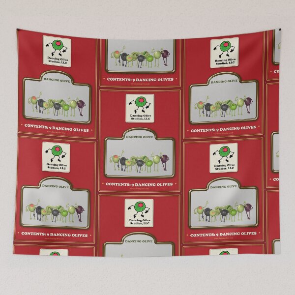 Item preview, Olive Jar Label  designed and sold by Dancing-Olive.