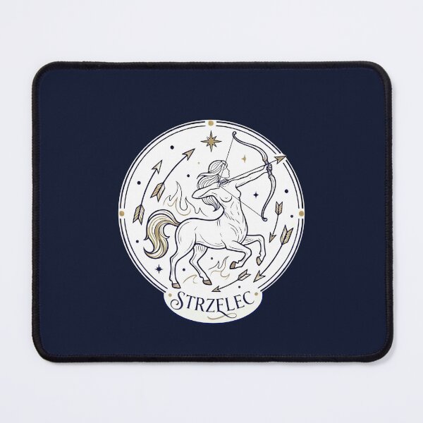Item preview, Sagittarius Centaur Archer Zodiac Sign – Celestial Line Art designed and sold by mijaczeek.