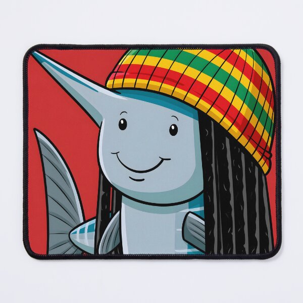 Item preview, Cheerful cartoon character with a reggae theme designed and sold by Artessie.