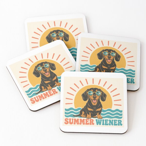 Item preview, Summer Wiener designed and sold by leilalongdogstudio01.