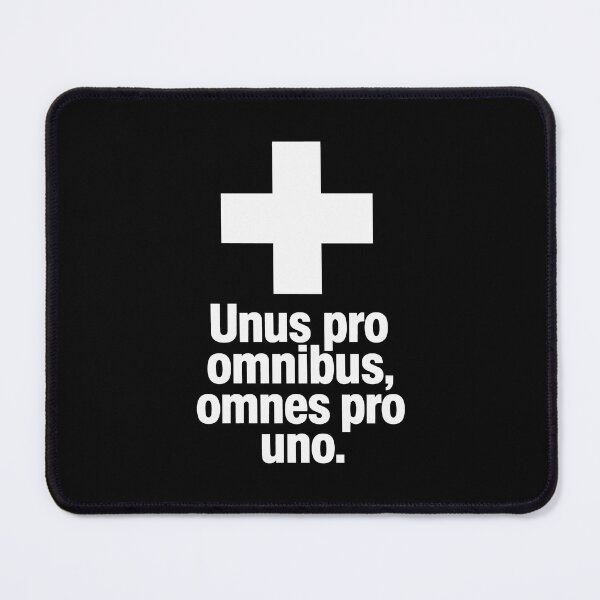 Item preview, Swiss Motto Unus Pro Omnibus Omnes Pro Uno designed and sold by AntiqueImages.