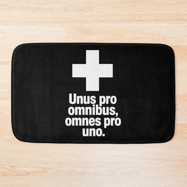 Item preview, Swiss Motto Unus Pro Omnibus Omnes Pro Uno designed and sold by AntiqueImages.