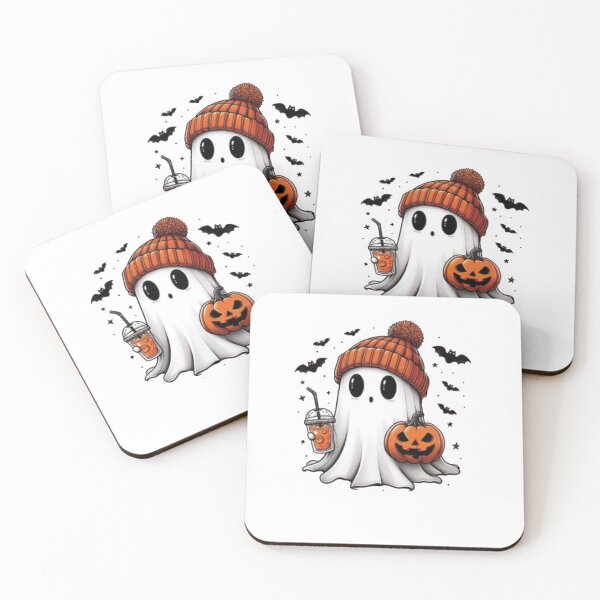 Item preview, Little Ghost Ice Coffee  designed and sold by Gbriel3.