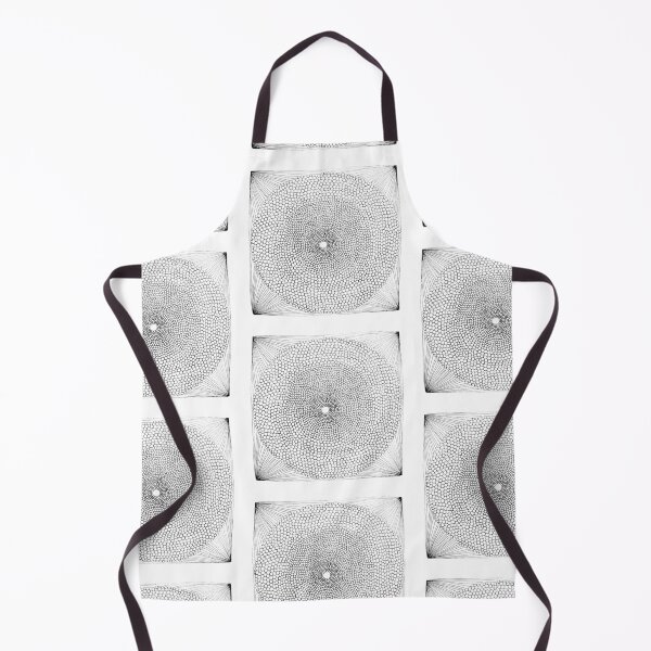 Item preview, Dotted Mandala - Hand-Drawn Geometric Ink Art designed and sold by BlackNordicLines.