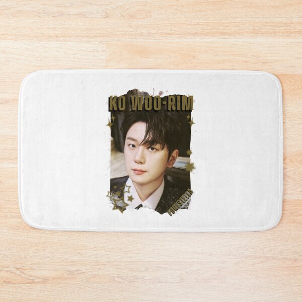 Item preview, Forestella Ko Woo-rim Global Vocal KPOP Boy Group Black and White Collage Digital Art Portrait designed and sold by AJUNICE STUDIO.