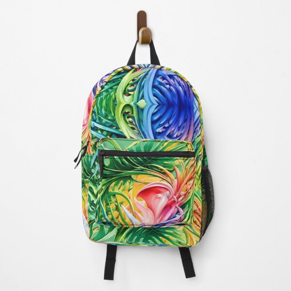 Item preview, Tropical Botanical Mandala – Vibrant Symmetrical Floral & Exotic Nature Art designed and sold by SamiOmar94.