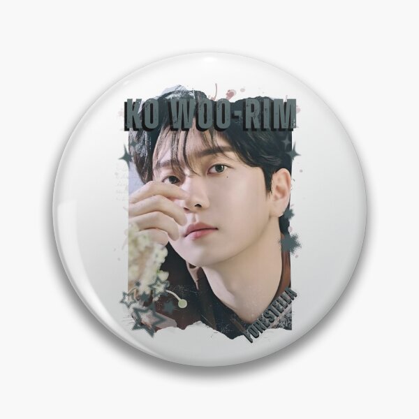 Item preview, Forestella Ko Woo-rim Global Vocal KPOP Boy Group Black and White Collage Digital Art Portrait designed and sold by AJUNICE STUDIO.