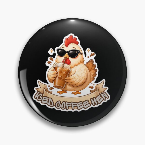 Item preview, Iced Coffee Hen designed and sold by AceEye.