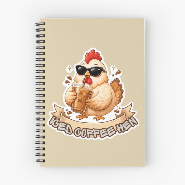 Item preview, Iced Coffee Hen designed and sold by AceEye.