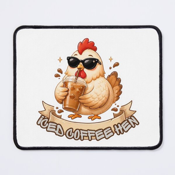 Item preview, Iced Coffee Hen designed and sold by AceEye.