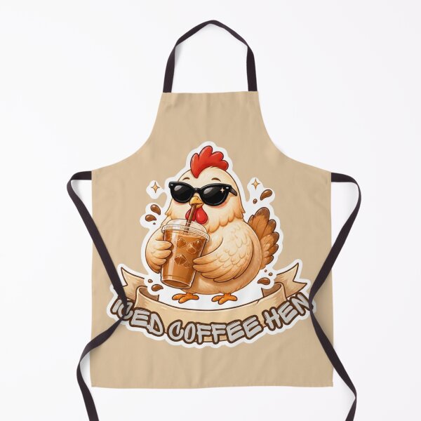 Item preview, Iced Coffee Hen designed and sold by AceEye.