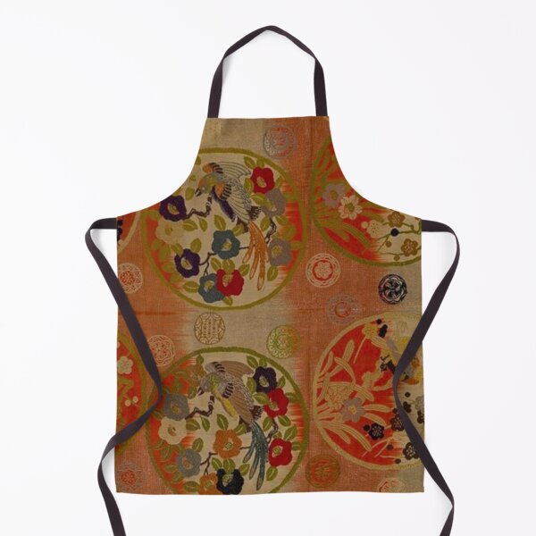 Item preview, Vintage Japanese Medallion Pattern Geisha Print designed and sold by BuckaBaby.