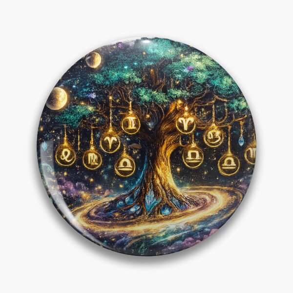 Item preview, Horoscope Today Tree of Life | Zodiac Astrology Celestial Design designed and sold by irfanshikh.