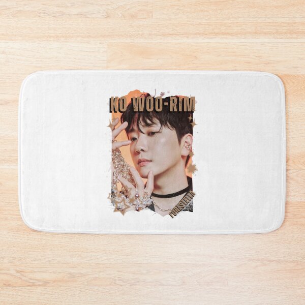 Item preview, Forestella Ko Woo-rim Global Vocal KPOP Boy Group Black and White Collage Digital Art Portrait designed and sold by AJUNICE STUDIO.