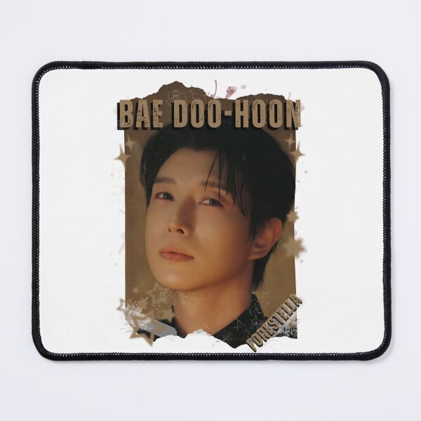 Item preview, Forestella Bae Doo-hoon Global Vocal KPOP Boy Group Black and White Collage Digital Art Portrait designed and sold by AJUNICE STUDIO.