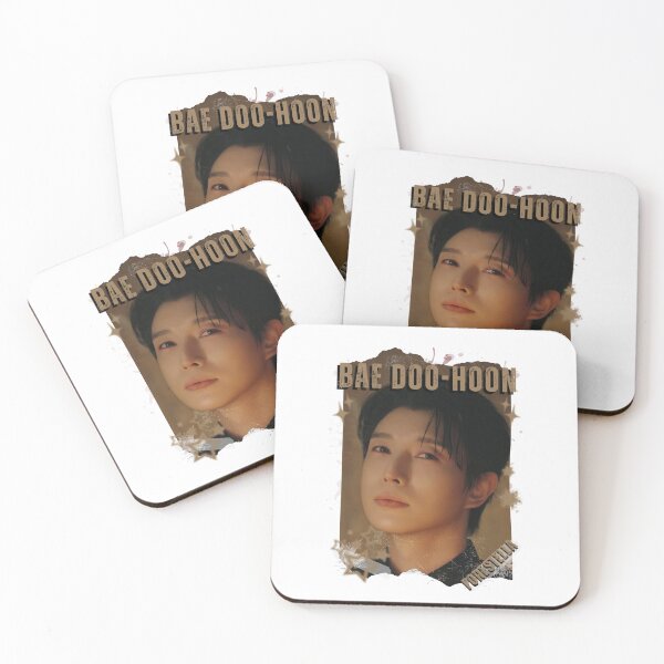 Item preview, Forestella Bae Doo-hoon Global Vocal KPOP Boy Group Black and White Collage Digital Art Portrait designed and sold by AJUNICE STUDIO.