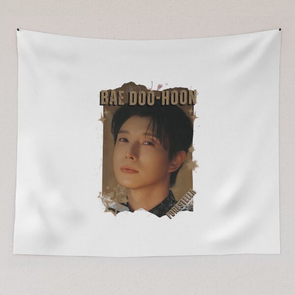 Item preview, Forestella Bae Doo-hoon Global Vocal KPOP Boy Group Black and White Collage Digital Art Portrait designed and sold by AJUNICE STUDIO.