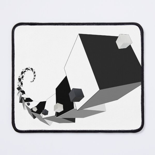 Item preview, Cubed Yin Yang Fibonacci designed and sold by Good Bad Bot.