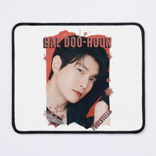 Item preview, Forestella Bae Doo-hoon Global Vocal KPOP Boy Group Black and White Collage Digital Art Portrait designed and sold by AJUNICE STUDIO.
