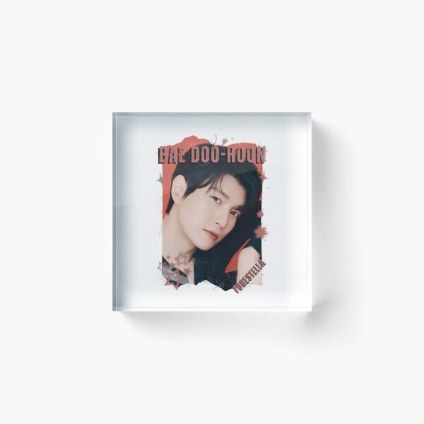 Item preview, Forestella Bae Doo-hoon Global Vocal KPOP Boy Group Black and White Collage Digital Art Portrait designed and sold by AJUNICE STUDIO.