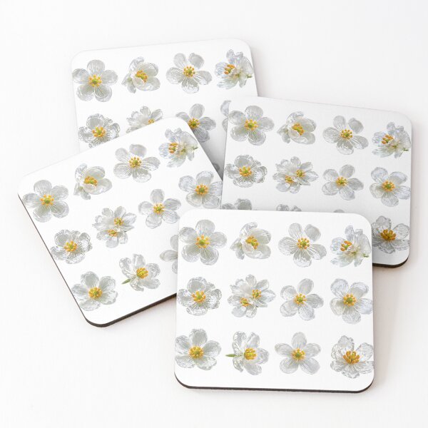 Item preview, White Cherry Blossom Floral Botanical Elements Aesthetic designed and sold by Rehnair.