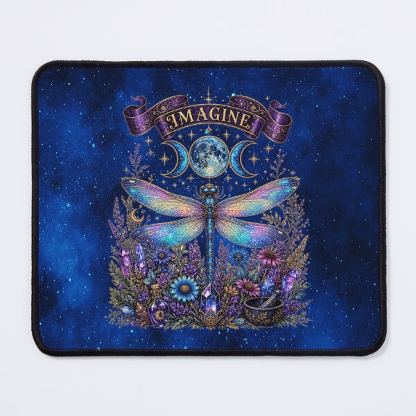 Item preview, IMAGINE — The Witch’s Cosmic Dragonfly designed and sold by MysticOzzy.