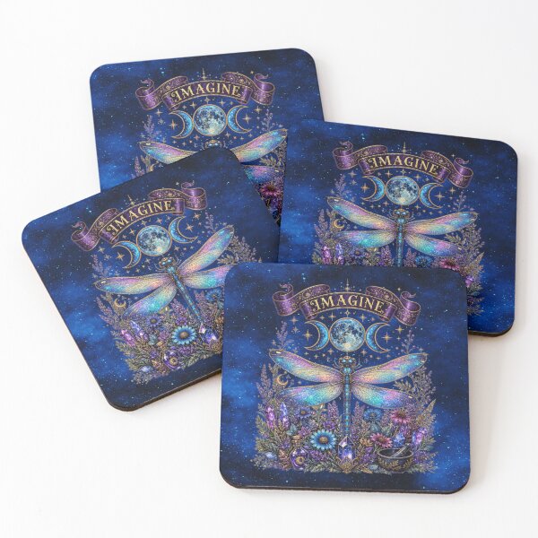 Item preview, IMAGINE — The Witch’s Cosmic Dragonfly designed and sold by MysticOzzy.