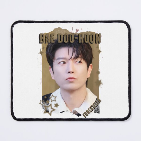 Item preview, Forestella Bae Doo-hoon Global Vocal KPOP Boy Group Black and White Collage Digital Art Portrait designed and sold by AJUNICE STUDIO.