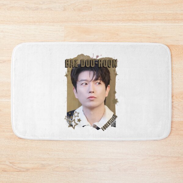 Item preview, Forestella Bae Doo-hoon Global Vocal KPOP Boy Group Black and White Collage Digital Art Portrait designed and sold by AJUNICE STUDIO.