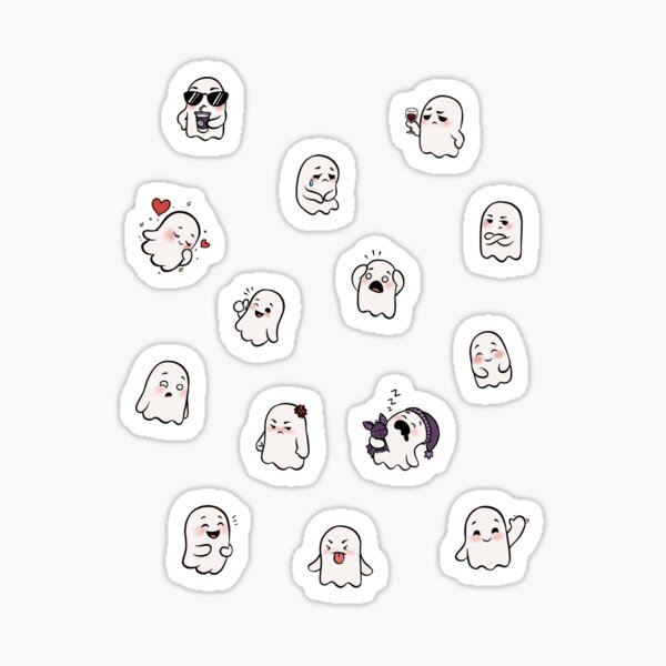 Ghost Spirit Sticker for iOS & Android