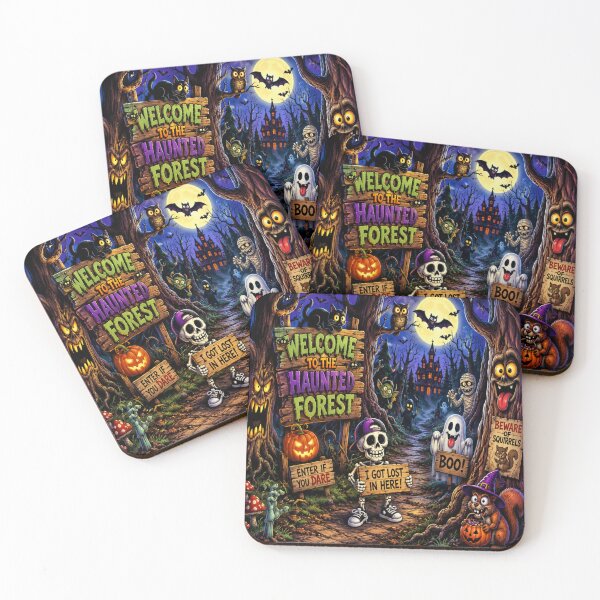 Item preview, Halloween Haunted Forest designed and sold by DazzleKitty.