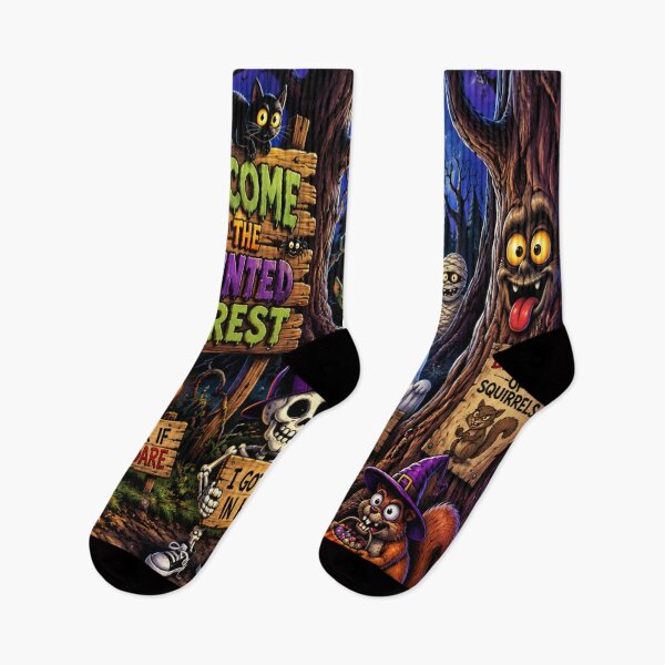Item preview, Halloween Haunted Forest designed and sold by DazzleKitty.