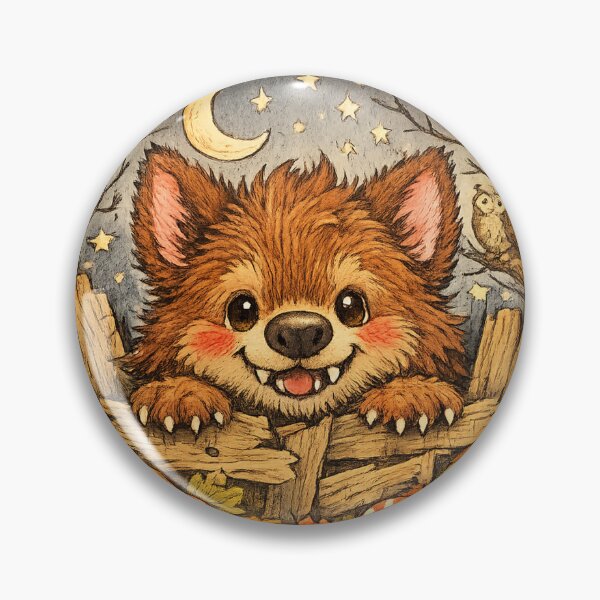 Item preview, Mischief Behind the Fence designed and sold by MarrasInk.