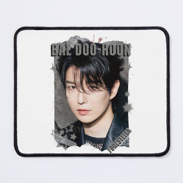 Item preview, Forestella Bae Doo-hoon Global Vocal KPOP Boy Group Black and White Collage Digital Art Portrait designed and sold by AJUNICE STUDIO.