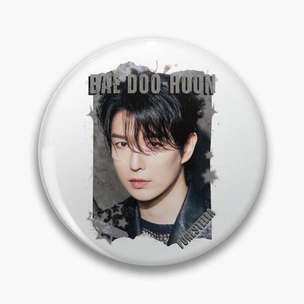 Item preview, Forestella Bae Doo-hoon Global Vocal KPOP Boy Group Black and White Collage Digital Art Portrait designed and sold by AJUNICE STUDIO.