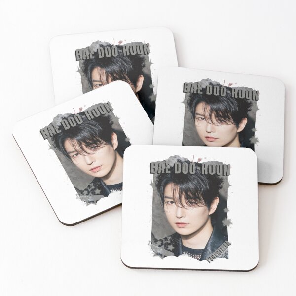 Item preview, Forestella Bae Doo-hoon Global Vocal KPOP Boy Group Black and White Collage Digital Art Portrait designed and sold by AJUNICE STUDIO.