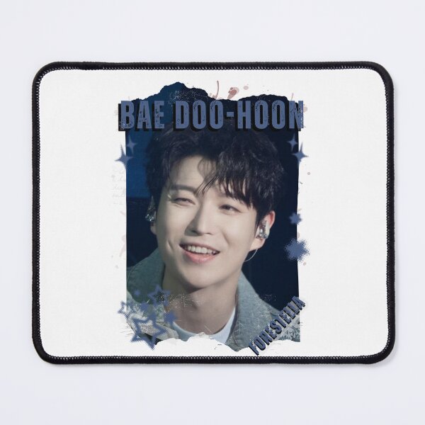 Item preview, Forestella Bae Doo-hoon Global Vocal KPOP Boy Group Black and White Collage Digital Art Portrait designed and sold by AJUNICE STUDIO.