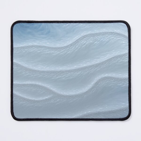 Item preview, Soft Blue Silk Waves Abstract Pattern designed and sold by CuteSlothWorld.
