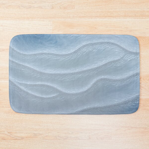 Item preview, Soft Blue Silk Waves Abstract Pattern designed and sold by CuteSlothWorld.