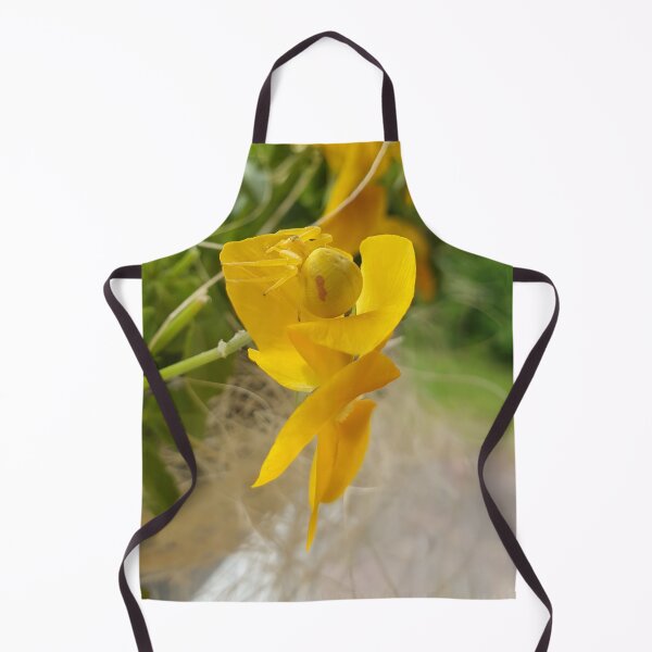 Item preview, Yellow Spider on Yellow Flower designed and sold by CalmnessbyChoice.