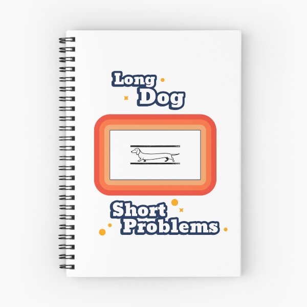 Item preview, Long Dog, Short Problems – Funny Dachshund designed and sold by leilalongdogstudio01.