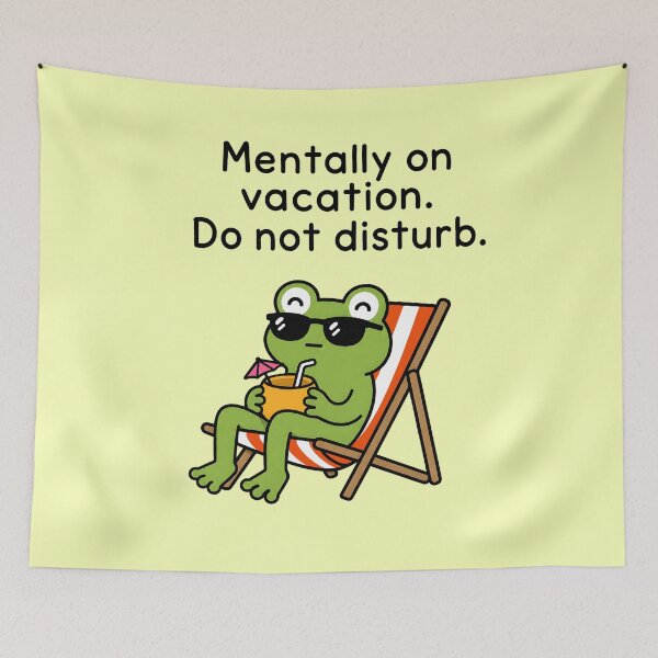 Item preview, Frog Vacation designed and sold by ChocoMellowCo.