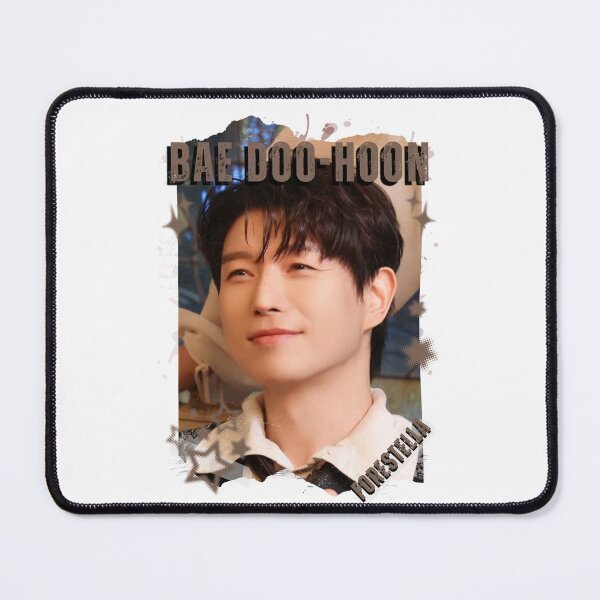 Item preview, Forestella Bae Doo-hoon Global Vocal KPOP Boy Group Black and White Collage Digital Art Portrait designed and sold by AJUNICE STUDIO.
