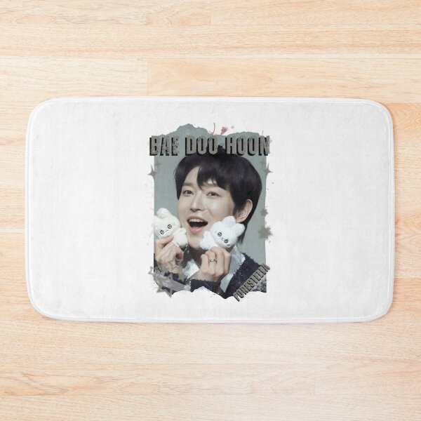 Item preview, Forestella Bae Doo-hoon Global Vocal KPOP Boy Group Black and White Collage Digital Art Portrait designed and sold by AJUNICE STUDIO.