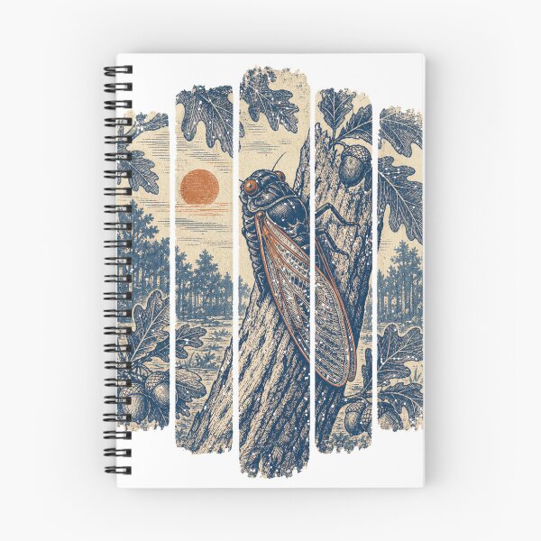 Item preview, Cicada on the Old Oak Branch designed and sold by VisualArtsOasis.