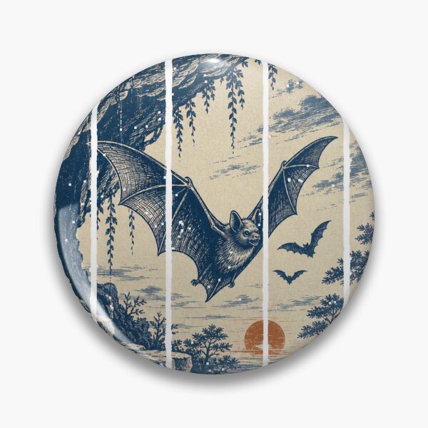 Item preview, Bats Leaving the Cave at Dusk designed and sold by VisualArtsOasis.