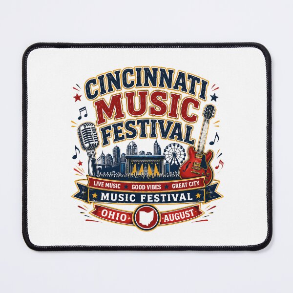 Item preview, Cincinnati Music Festival Celebration designed and sold by Combat Skies.