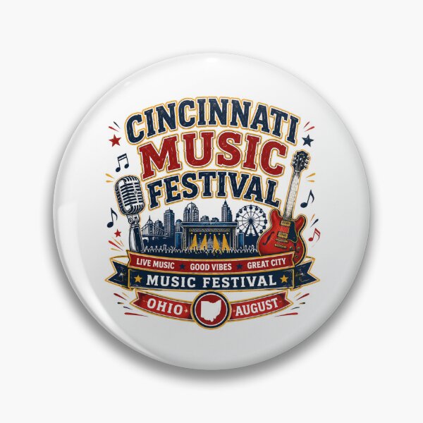 Item preview, Cincinnati Music Festival Celebration designed and sold by Combat Skies.